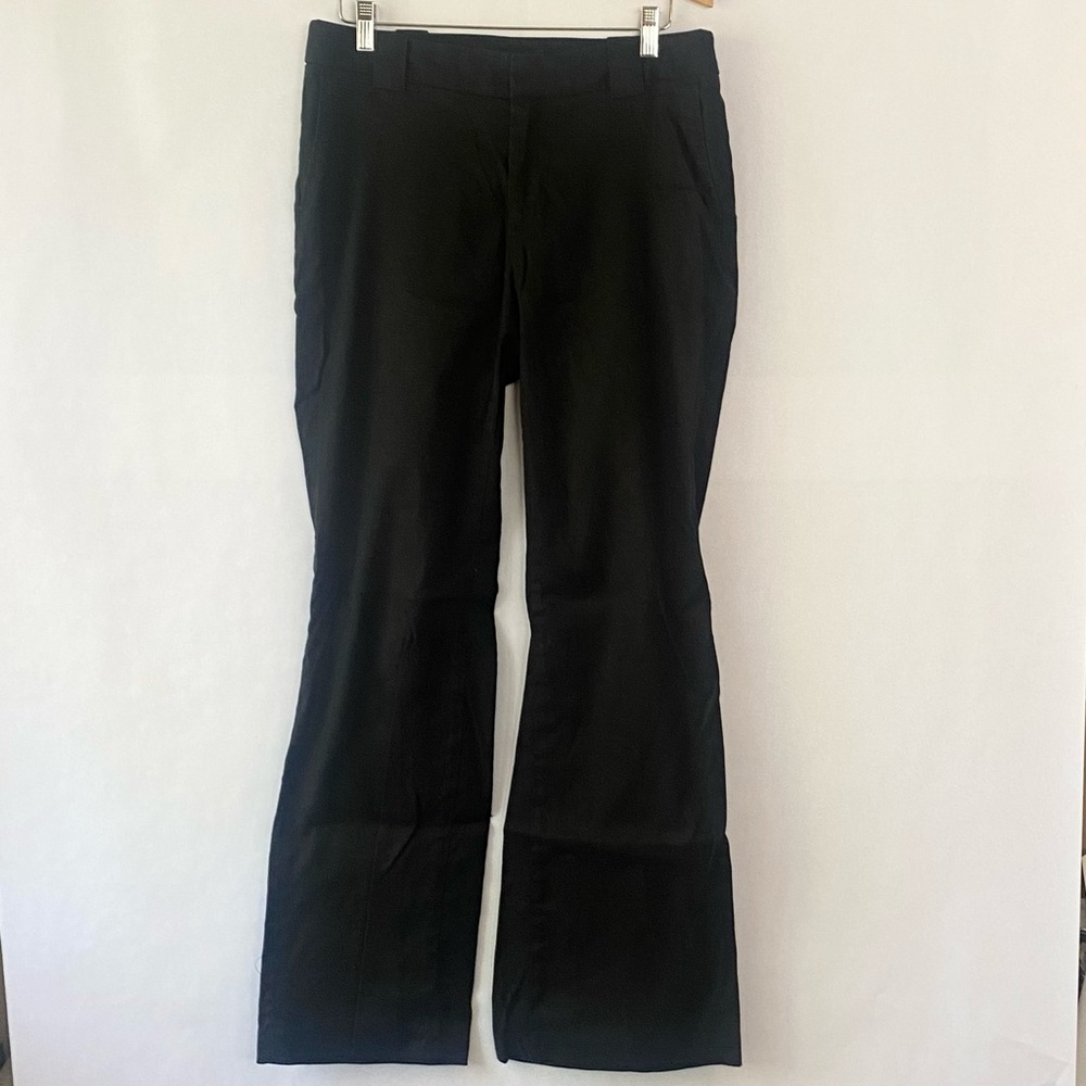 Banana Republic Vintage Black Twill Dress Pant - Size 12L